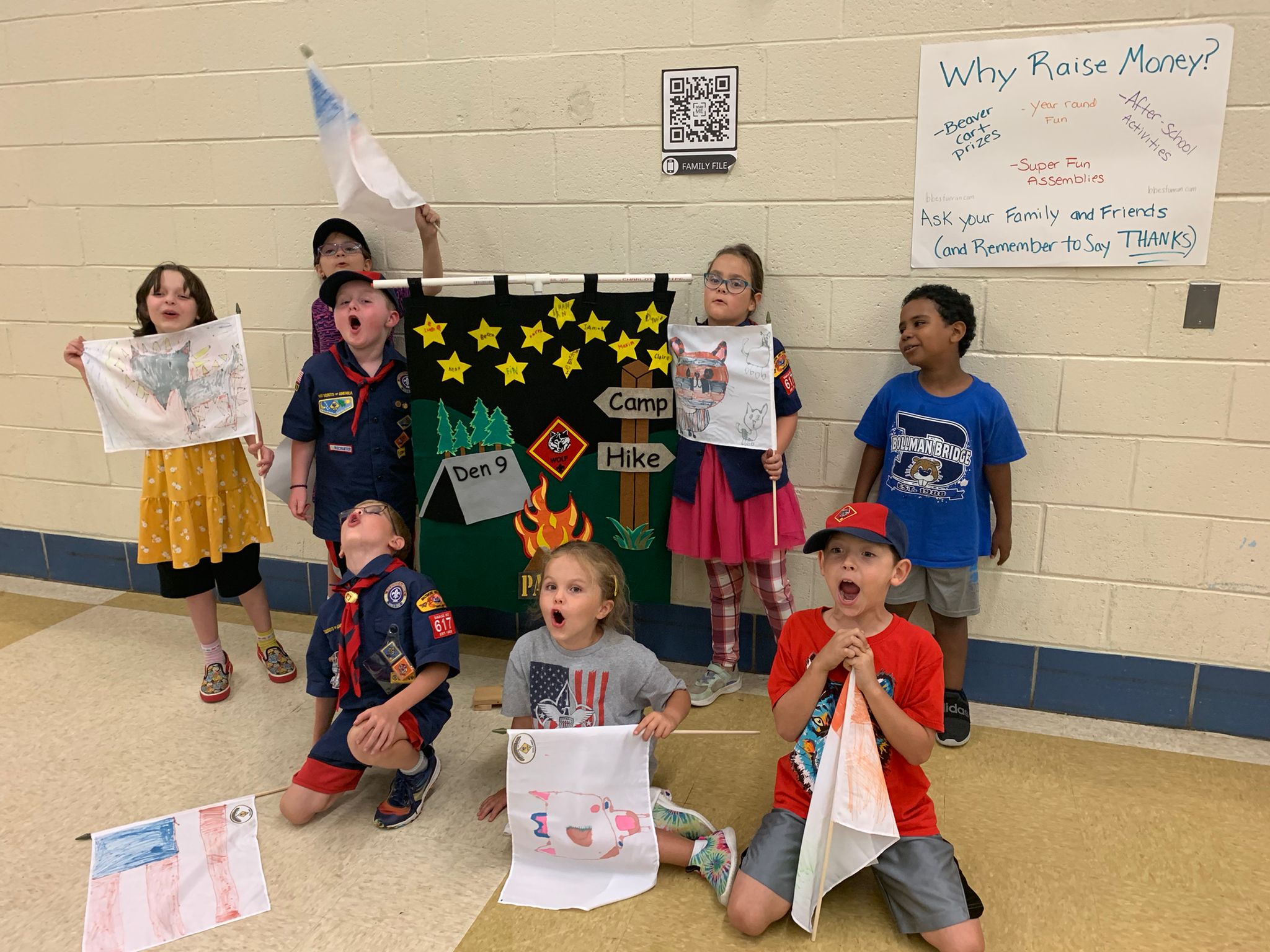 Lucie's Scouting Activities