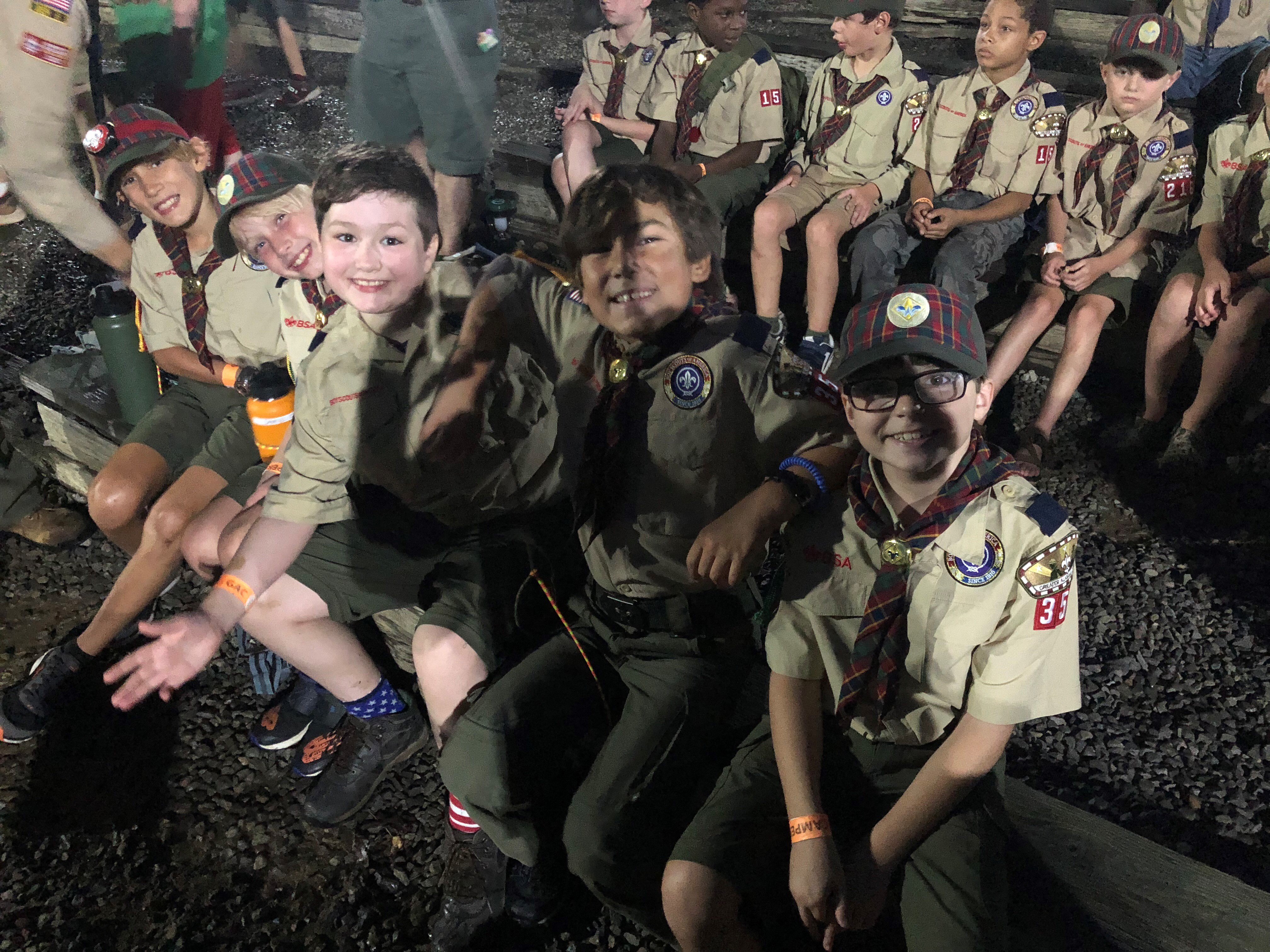 Max's Scouting Activities