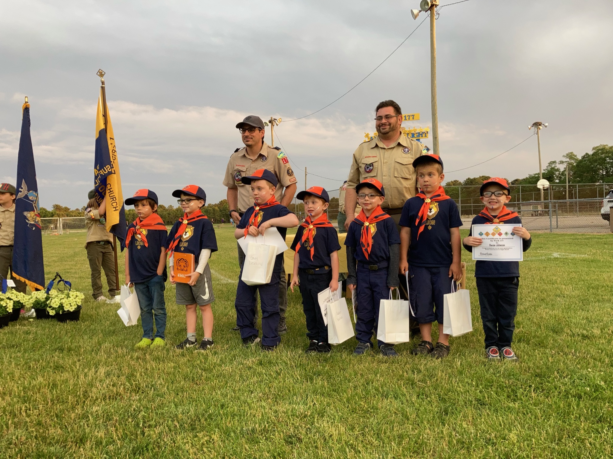 Caden's Scouting Activities