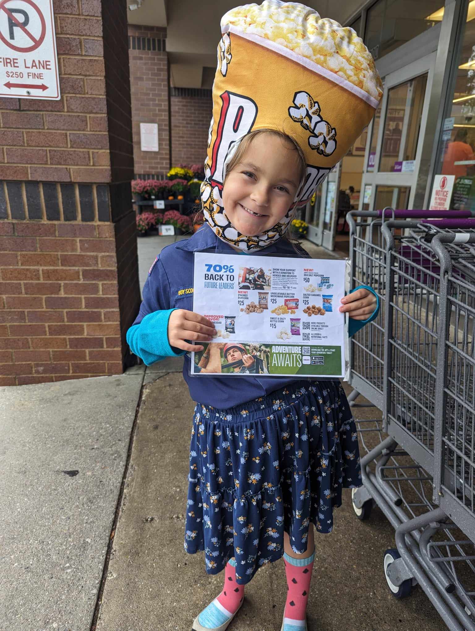 Lucie's Scouting Activities