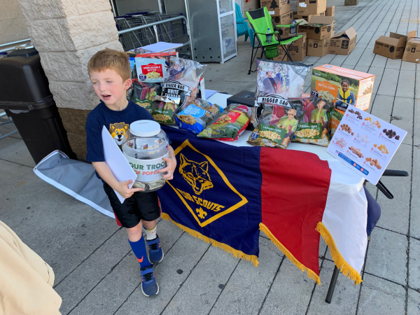 Adam's Scouting Activities