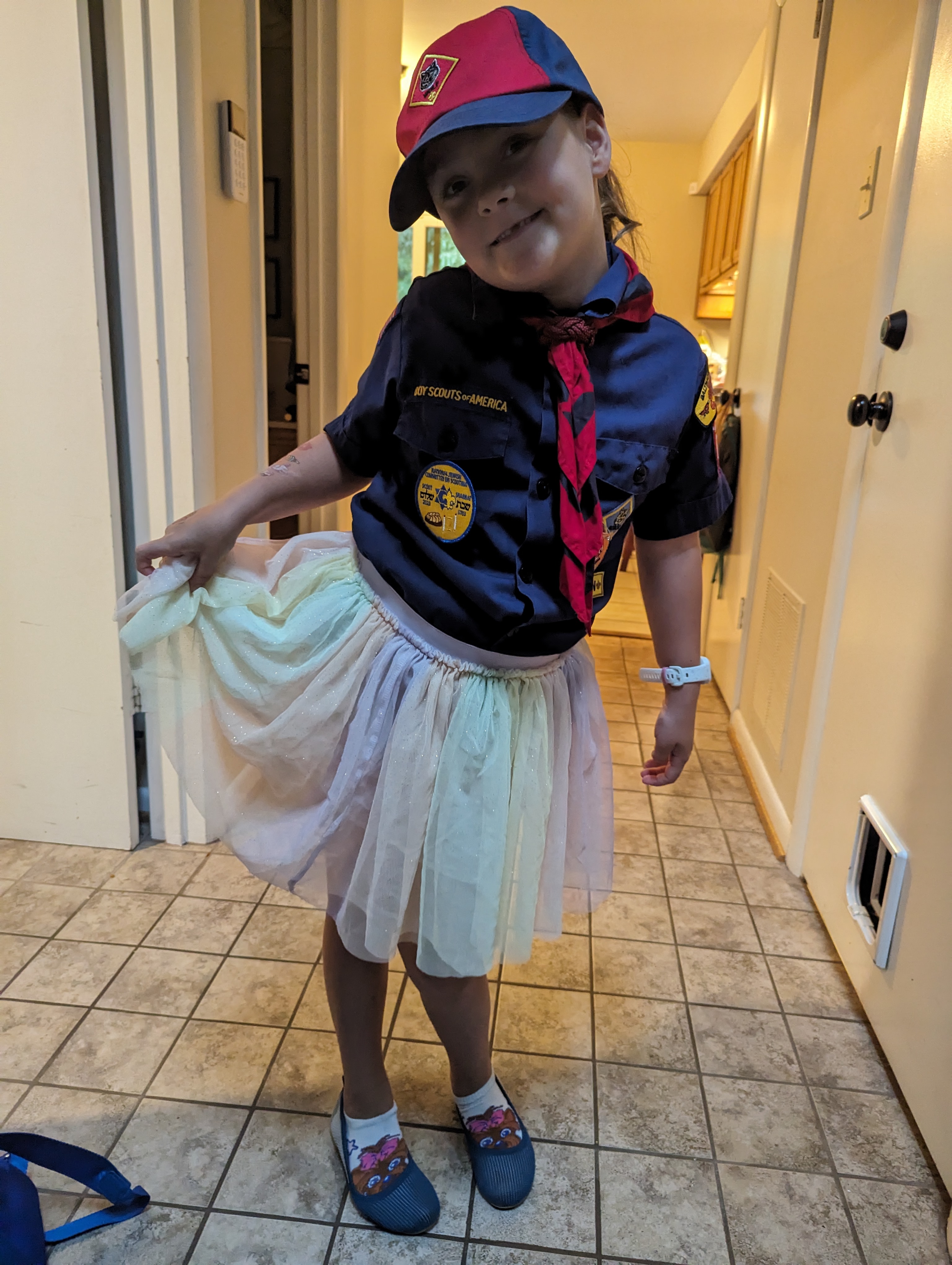 Lucie's Scouting Activities