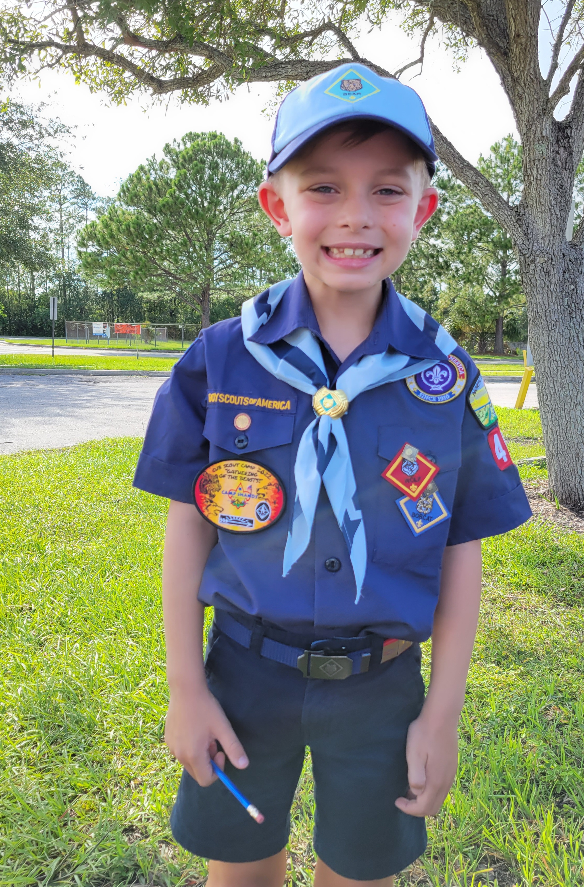 Dustin's Scouting Activities