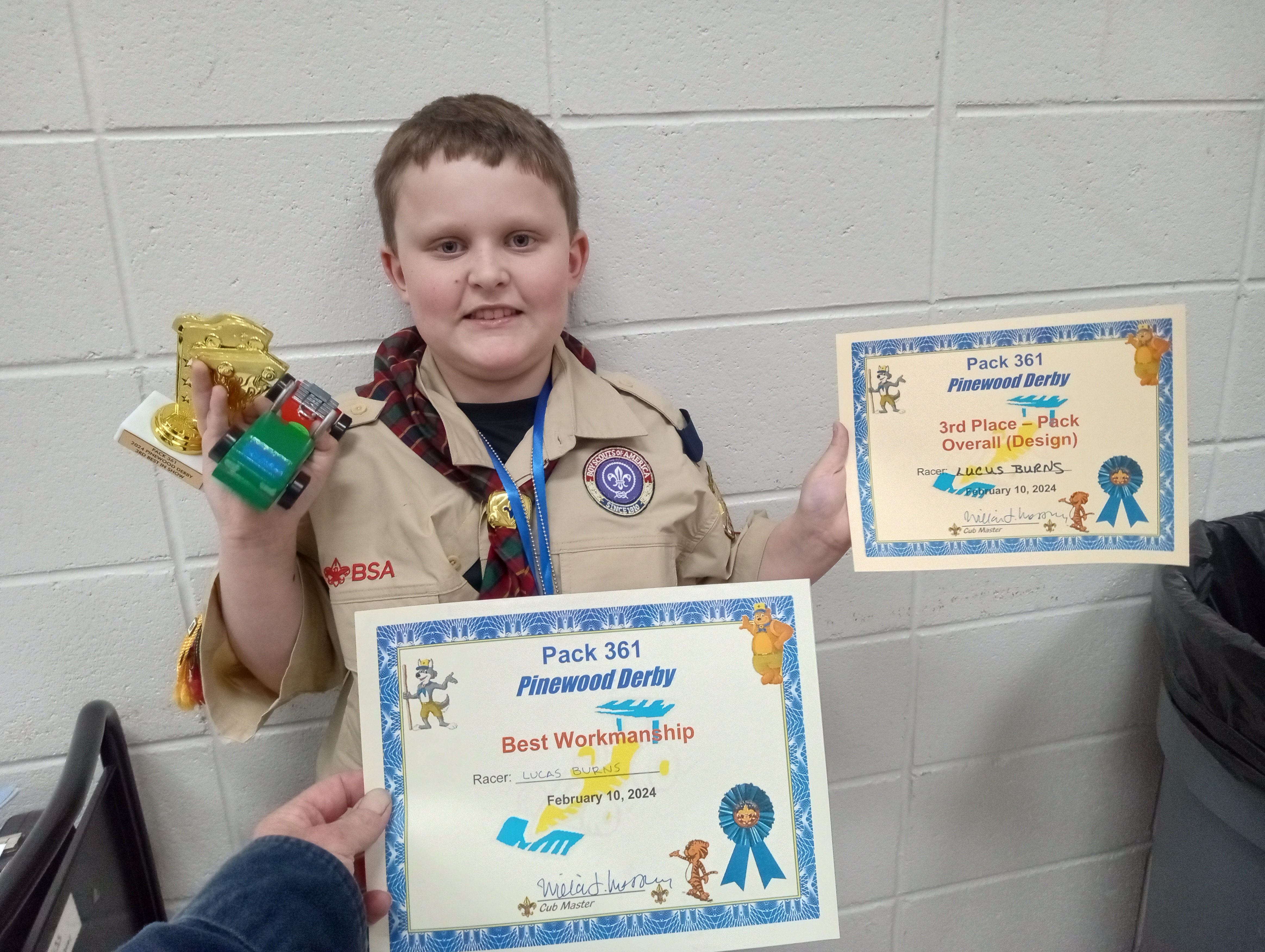 Lucus's Scouting Activities