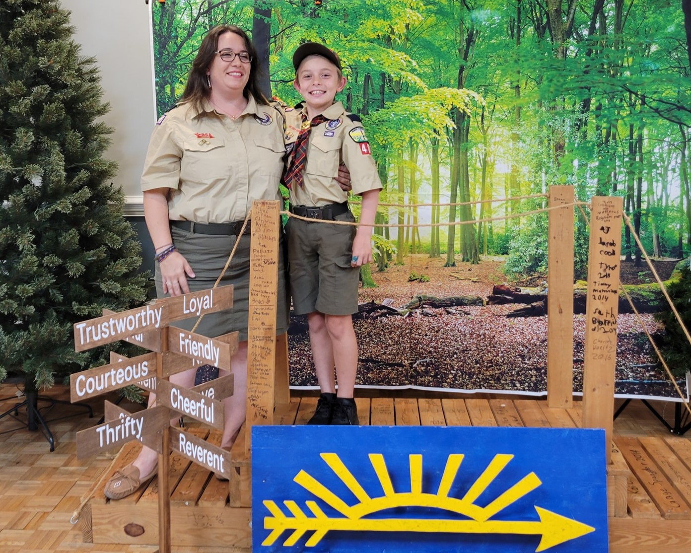 Dustin's Scouting Activities