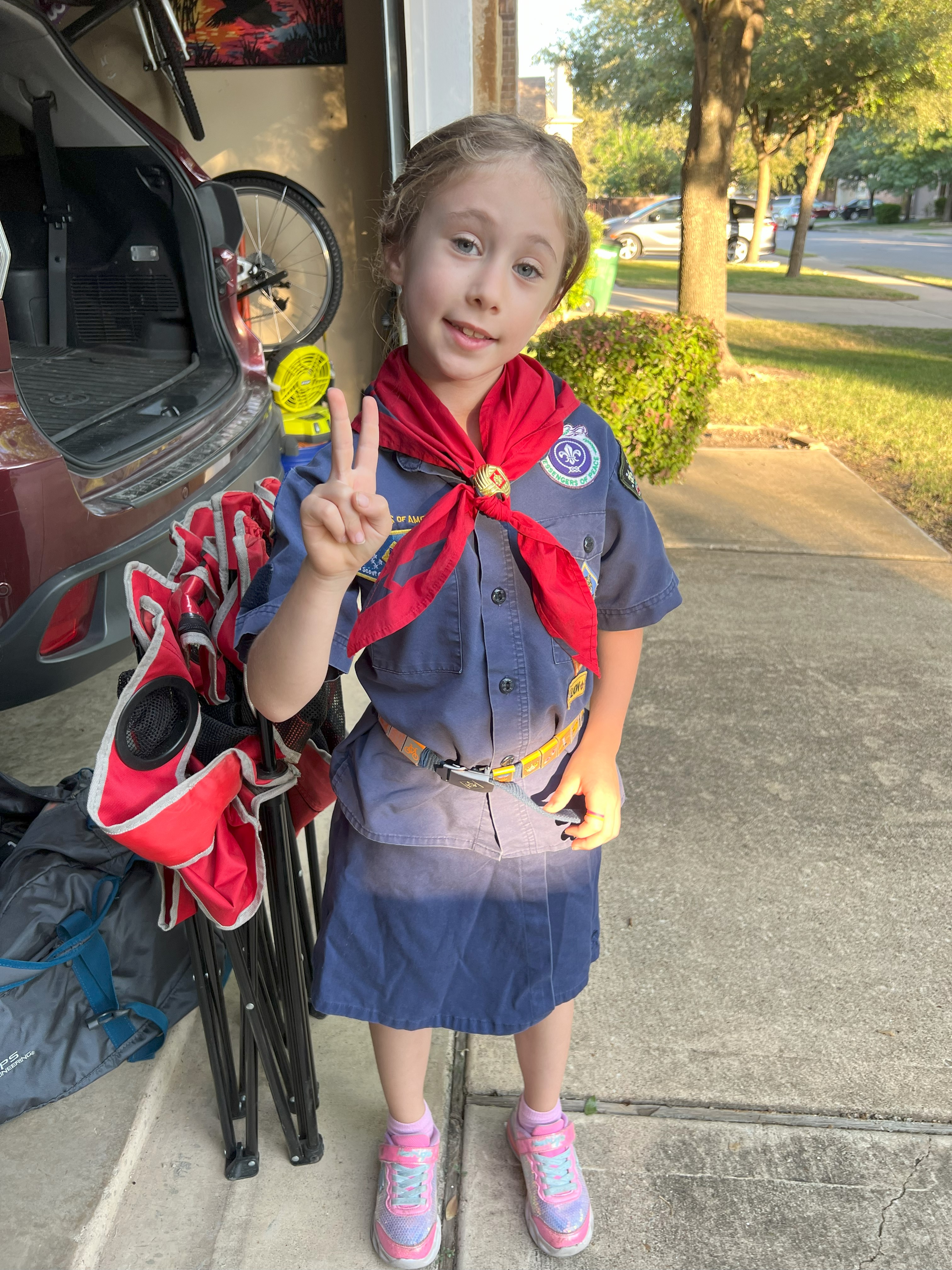 Eliana's Scouting Activities