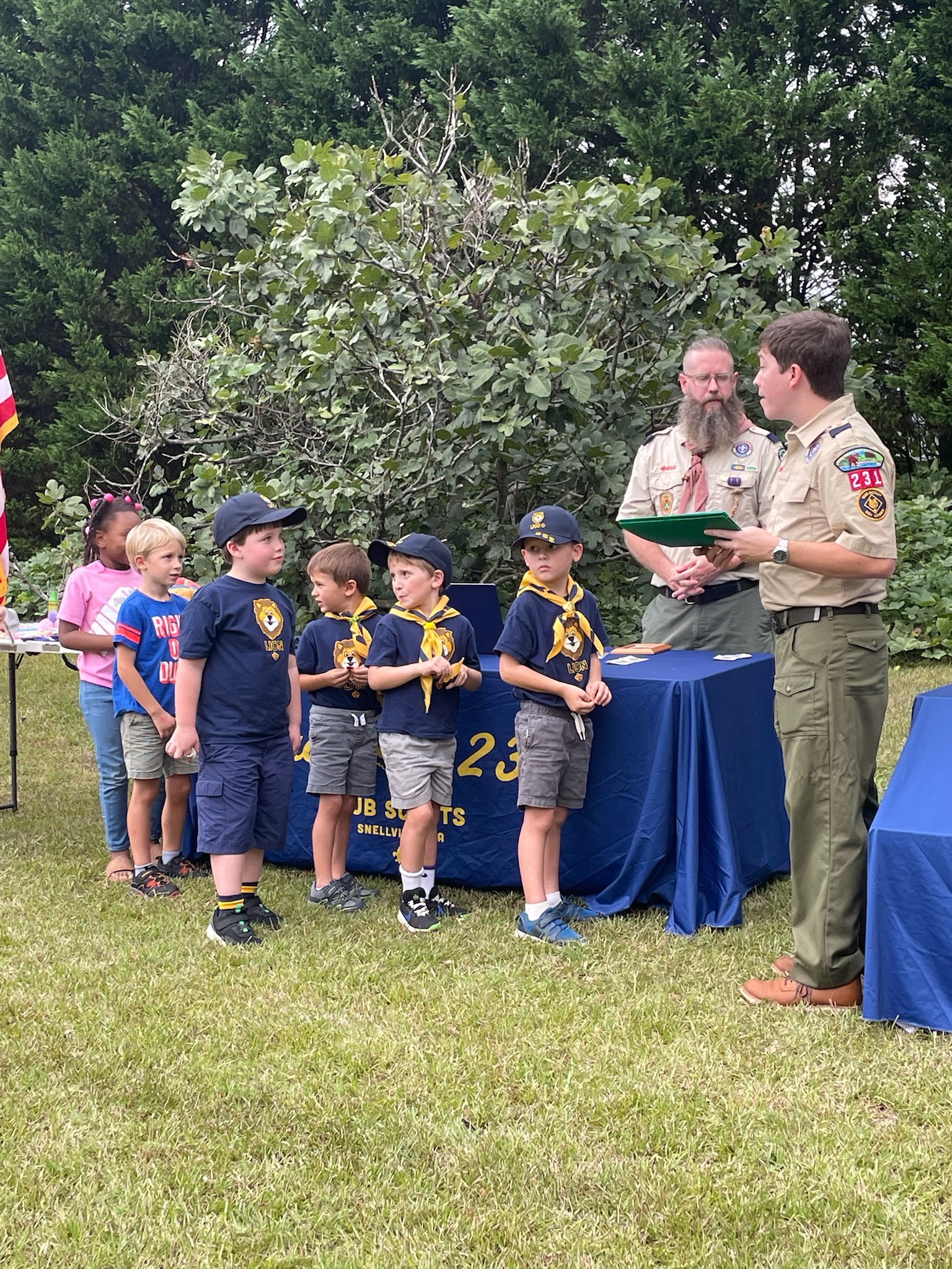 Evan's Scouting Activities