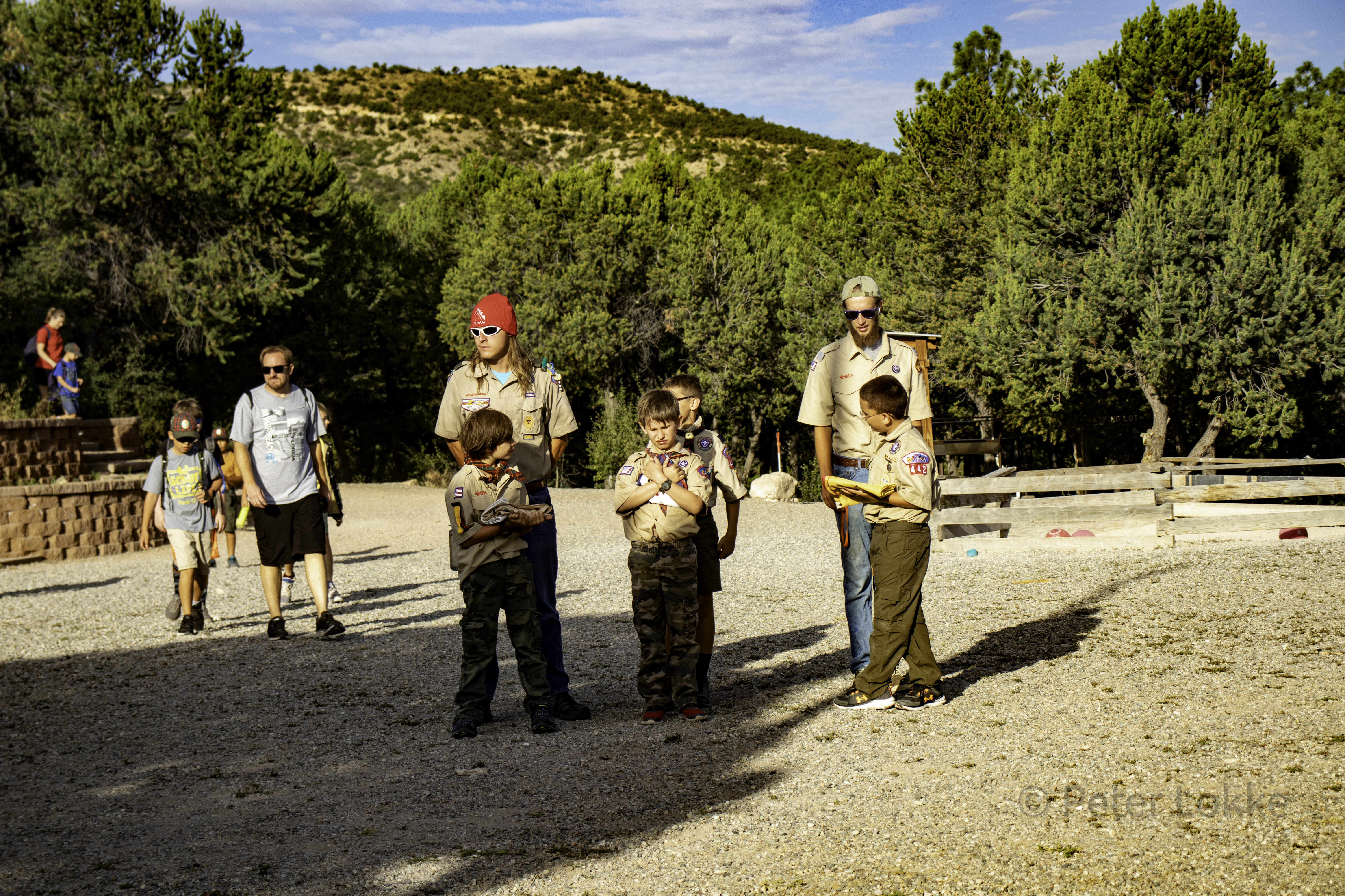 Beckett's Scouting Activities