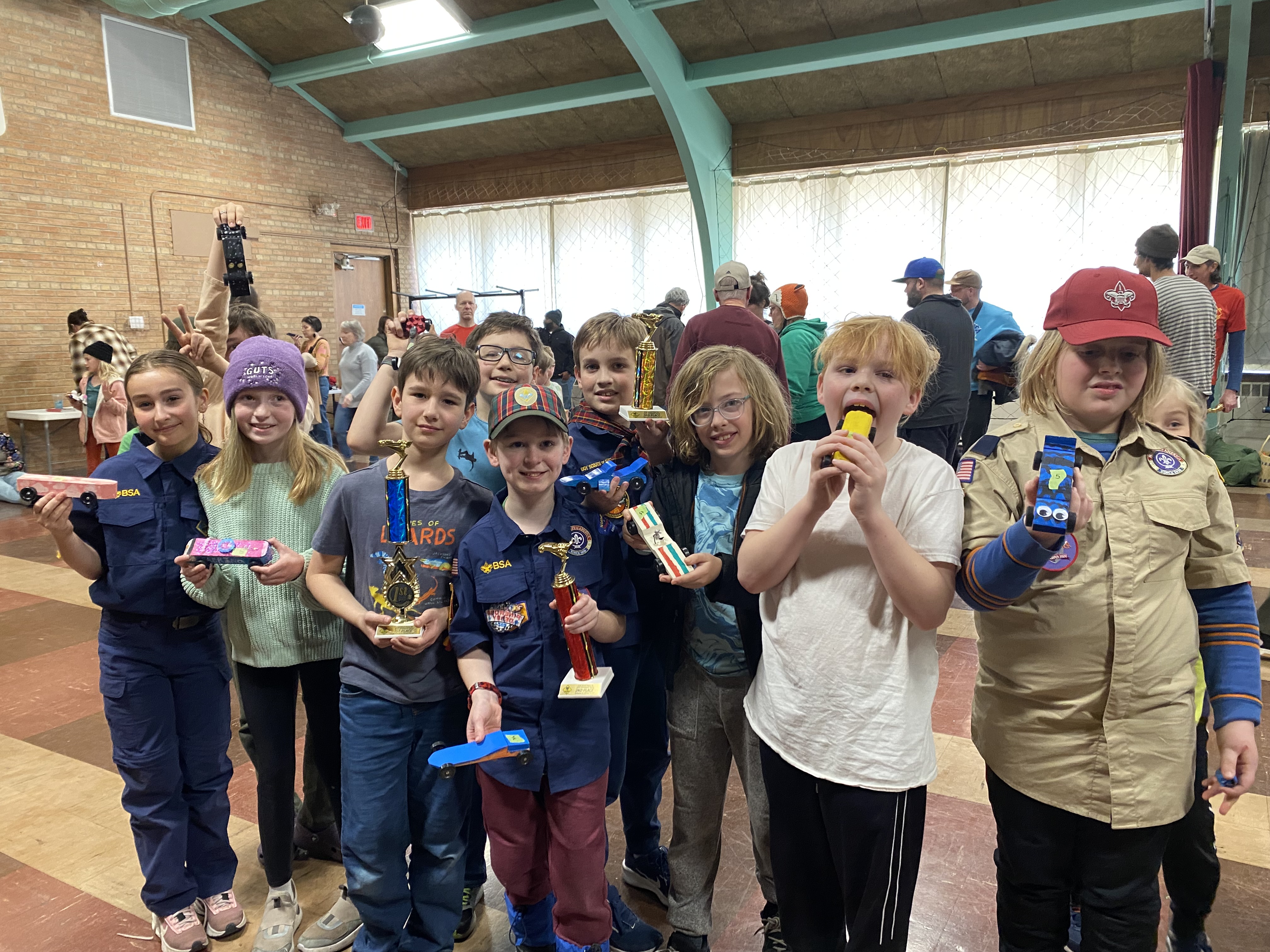 Theodore's Scouting Activities