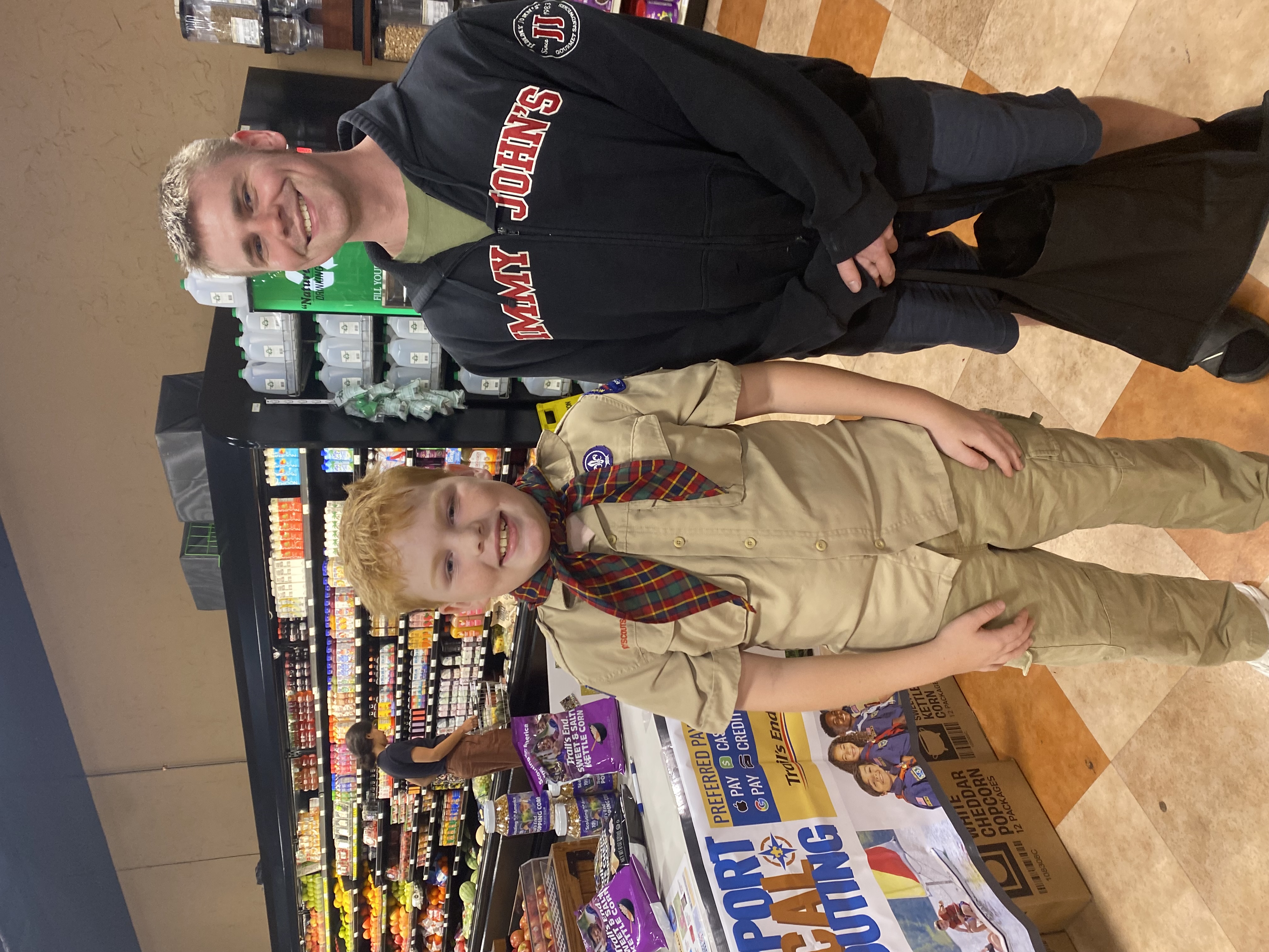 Theodore's Scouting Activities