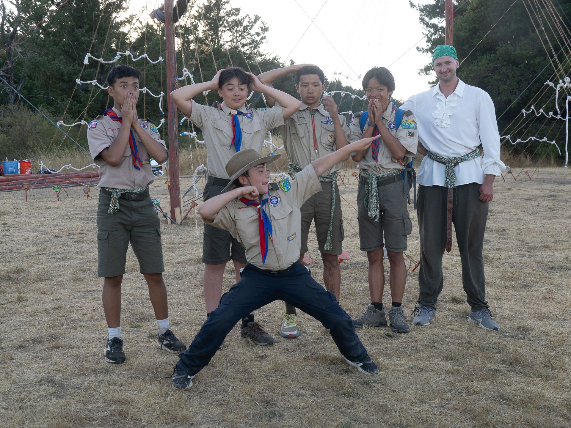 Calvin's Scouting Activities