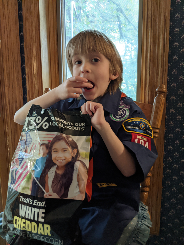 Logan's Scouting Activities