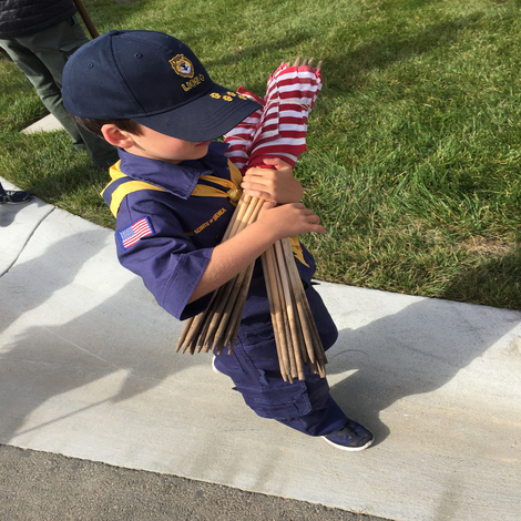 Calvin's Scouting Activities