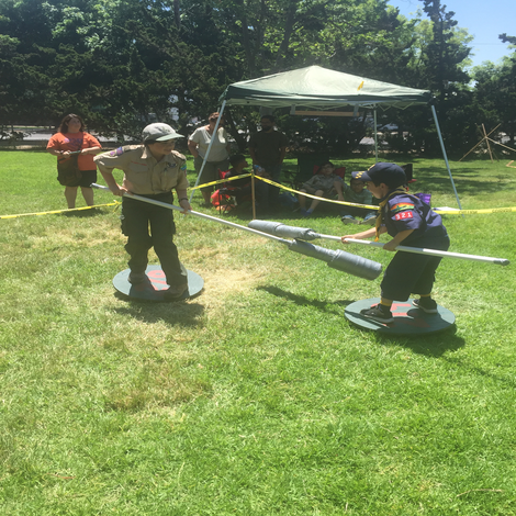 Calvin's Scouting Activities