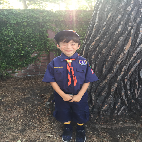 Calvin's Scouting Activities