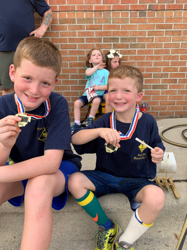 Adam's Scouting Activities