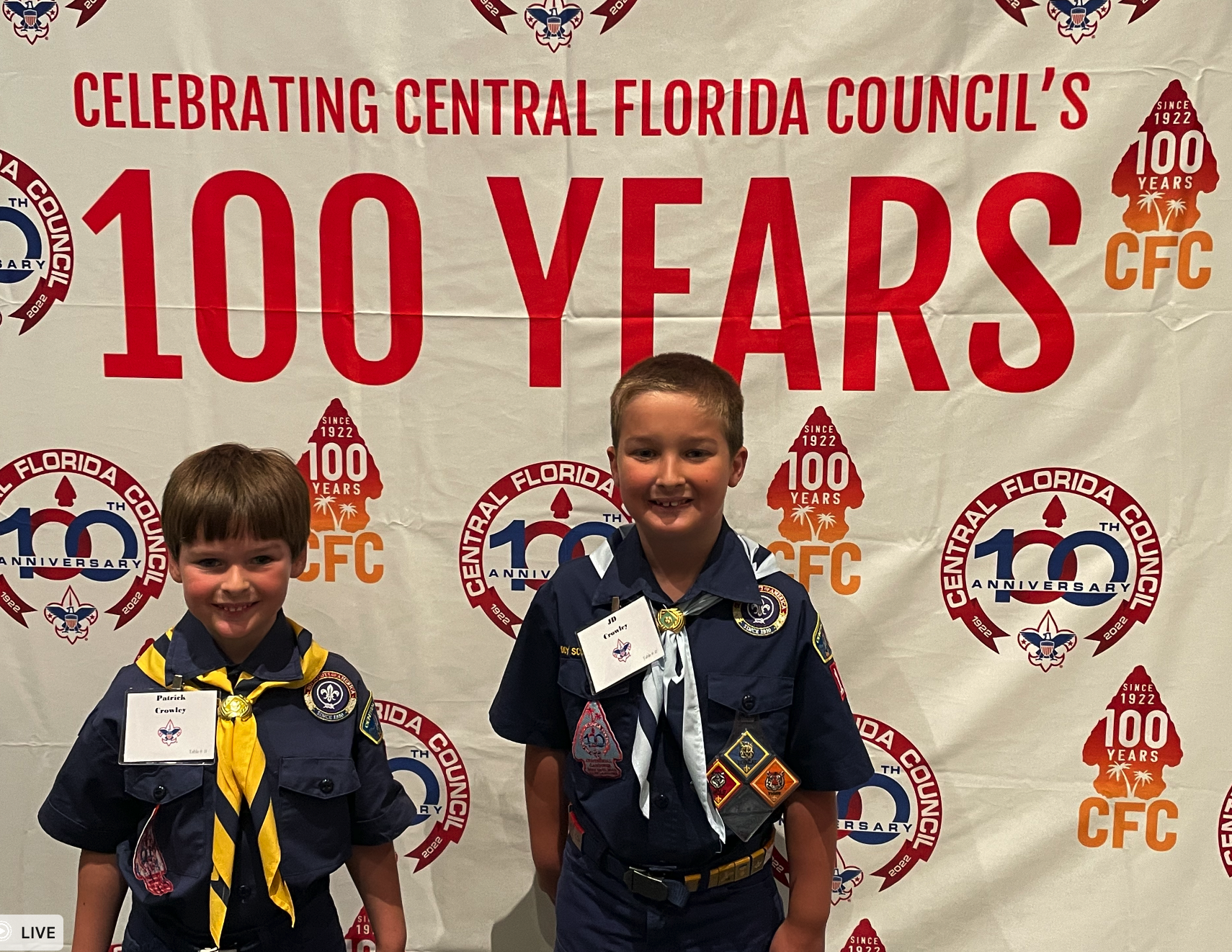 JD and Patrick's Scouting Activities